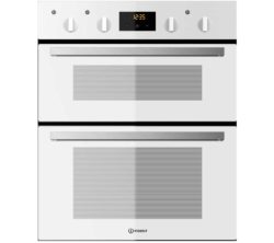 INDESIT IDU 6340 Electric Built-under Double Oven - White